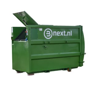 Een miniperscontainer