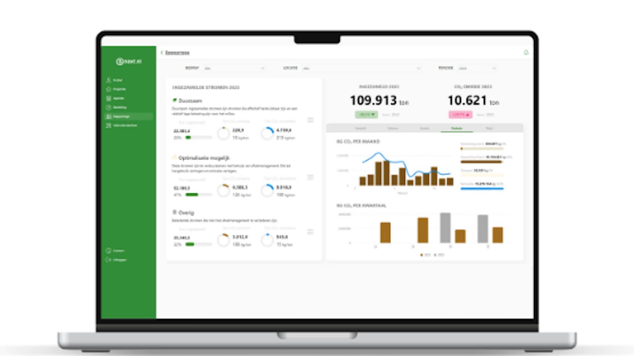 Het klantportaal waar je inzicht in het in de data van jouw afvalstromen en actueel advies