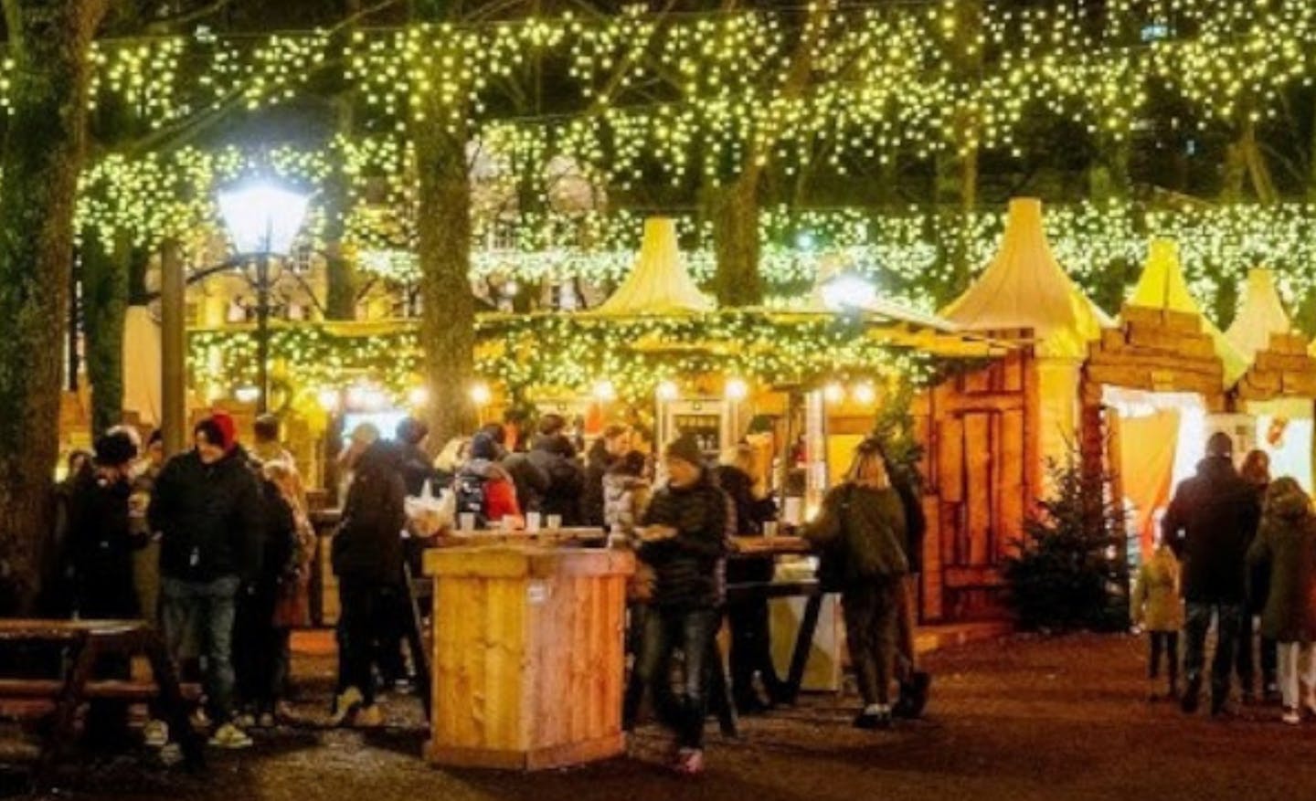Kerstlichtjes en afvalscheidingsstations op de Royal Christmas Fair