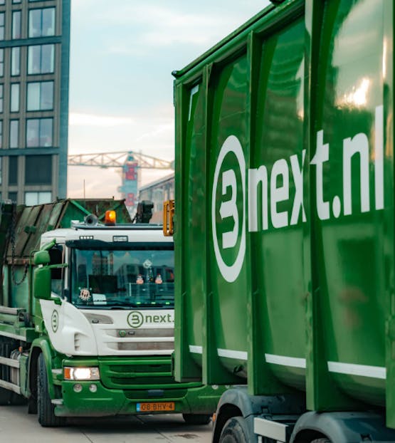 Bnext.nl vrachtwagen op weg naar de klant