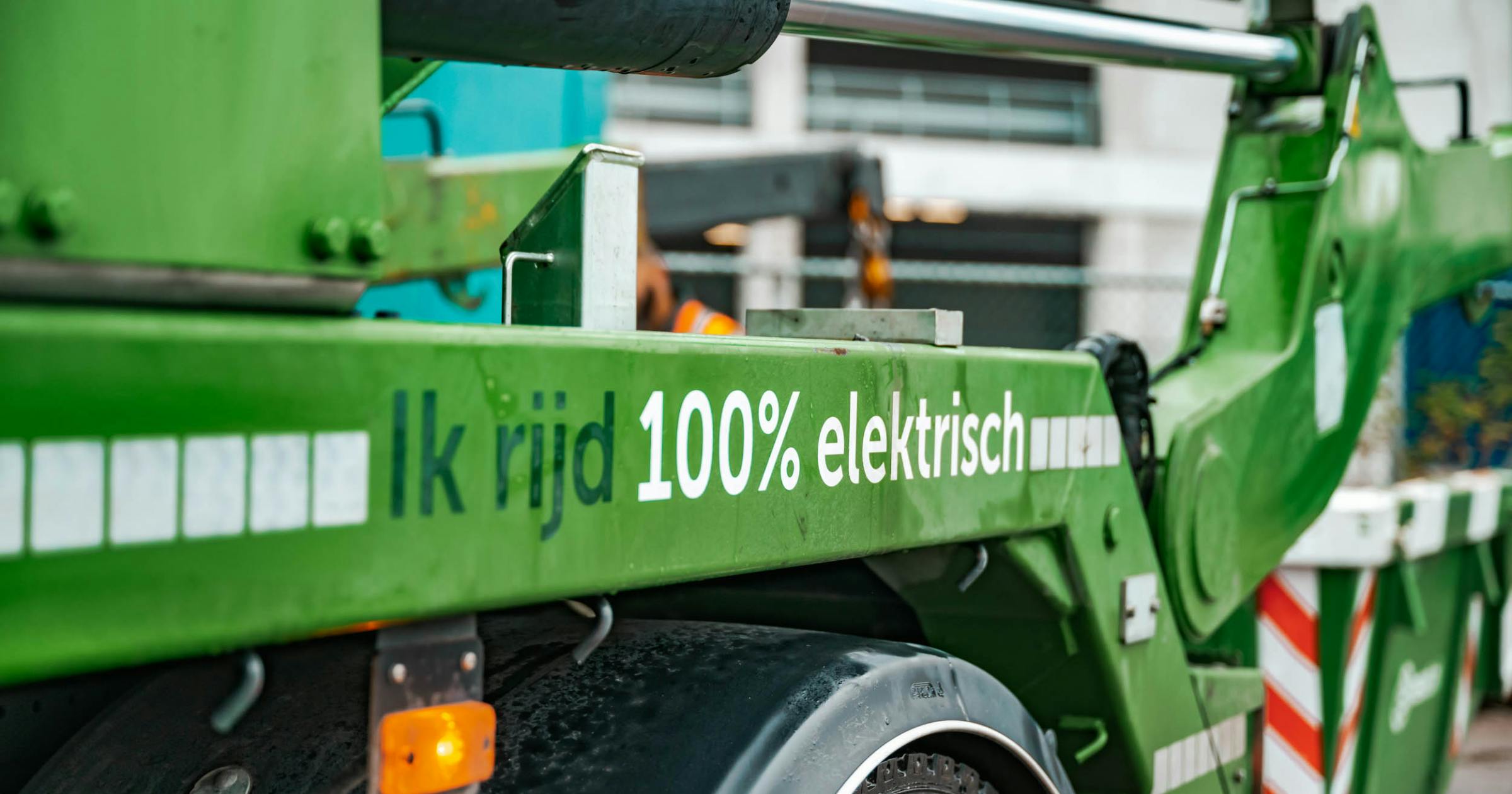 Elektrische wagen van Bnext.nl in Alkmaar