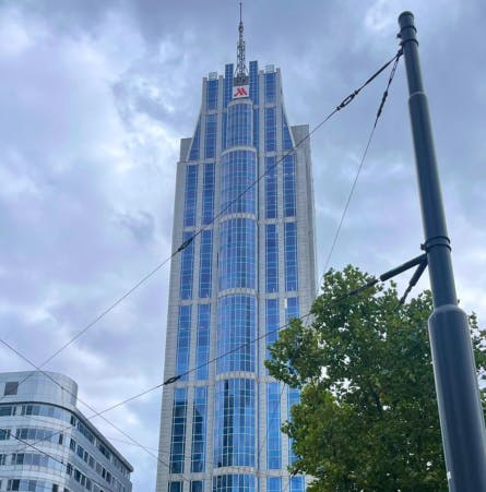 De Millenniumtoren in Rotterdam