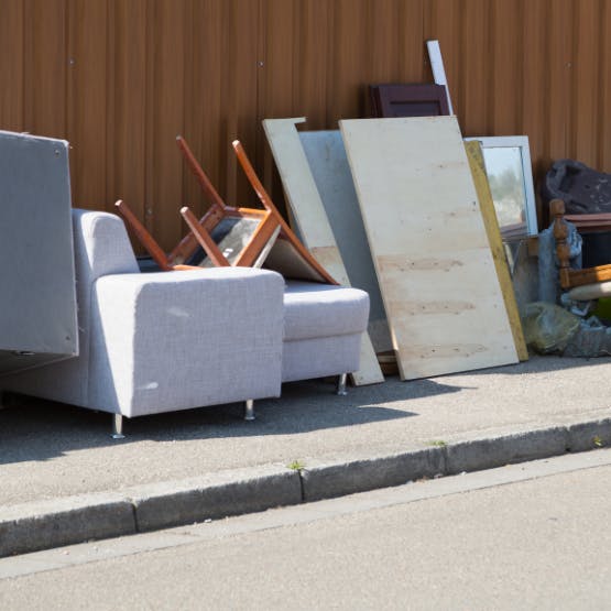 voorbeeld grofvuil oude meubels