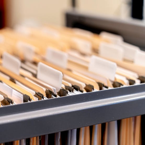 personeelsdossiers, hangmappen