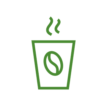 icoon voor koffie in een beker
