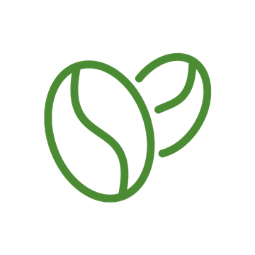 koffiebonen tekening