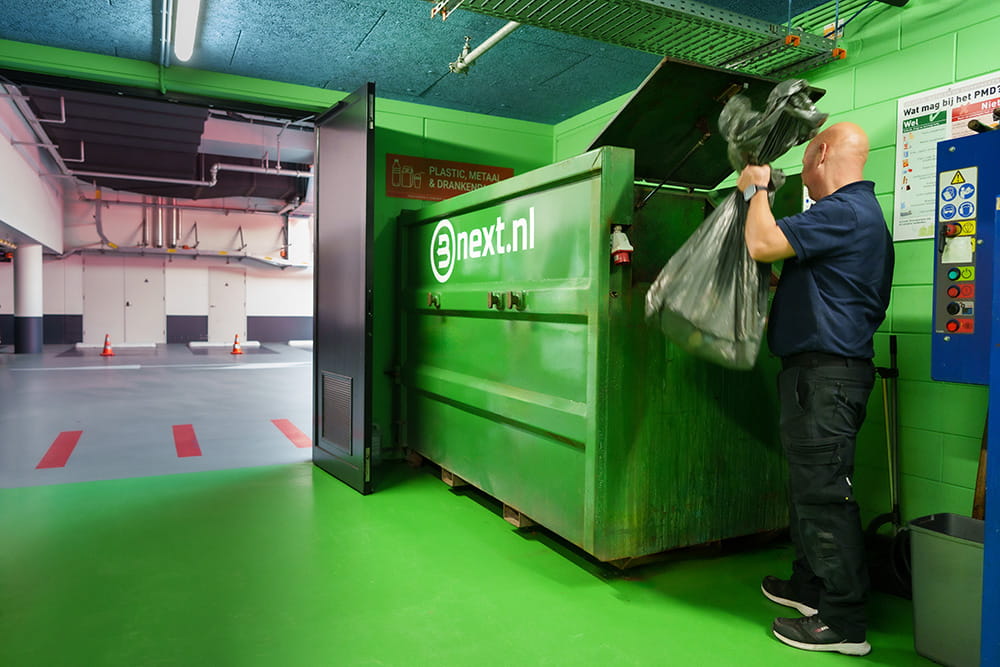 Bnext.nl en AFAS afvalinzameling goed geregeld met minipers