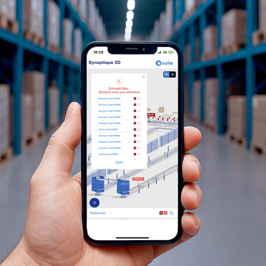 Piloter et visualiser flux logistique e-commerce