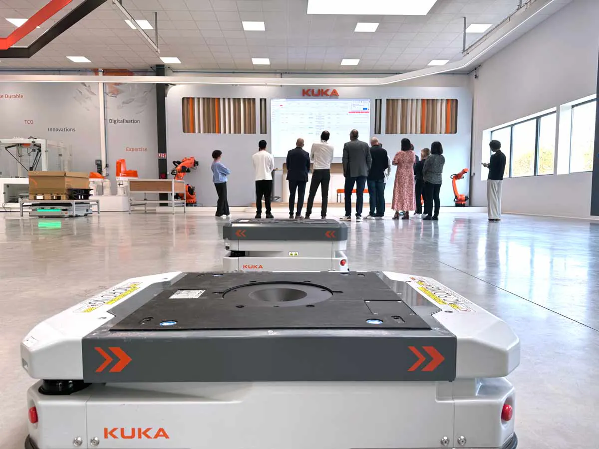 BOA Concept Group intègre les robots mobiles KUKA