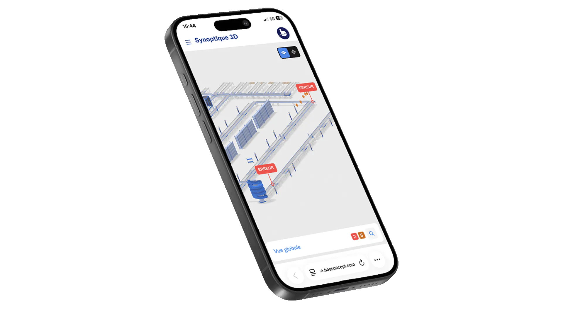WCS appli mobile