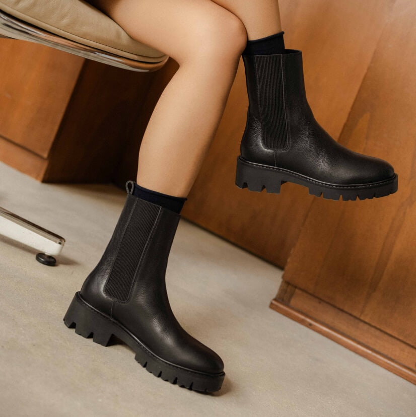bottines dorées bobbies