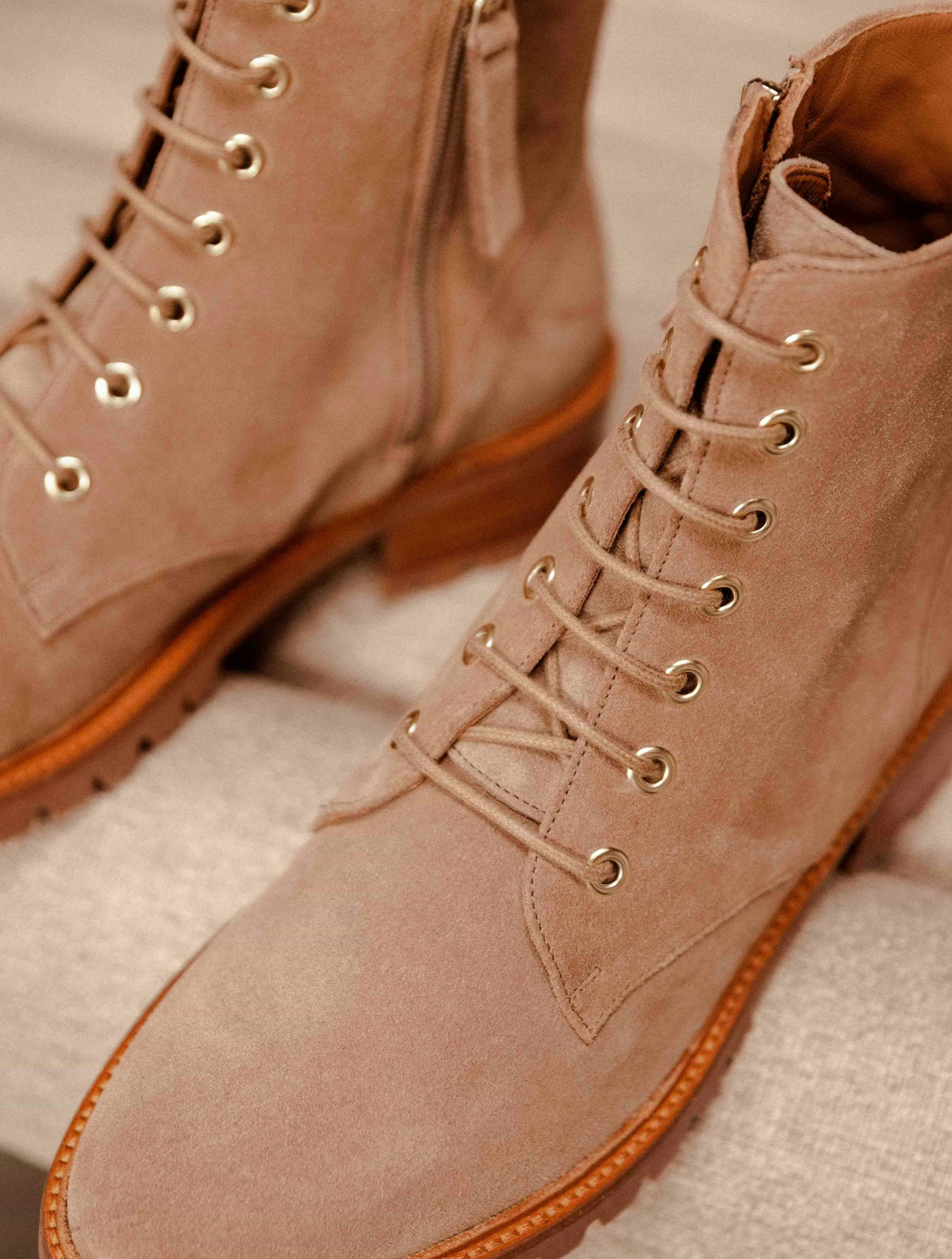 Bottines en daim et Nubuck - Bobbies