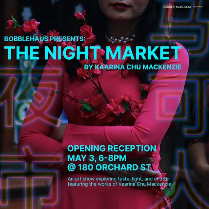 An Art Show Exploring Taste, Light, and Chatter 