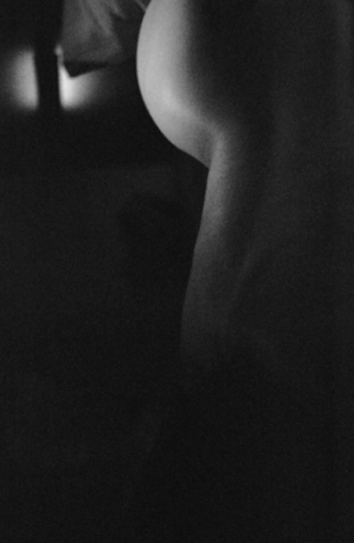Picture of a naked body silhouette