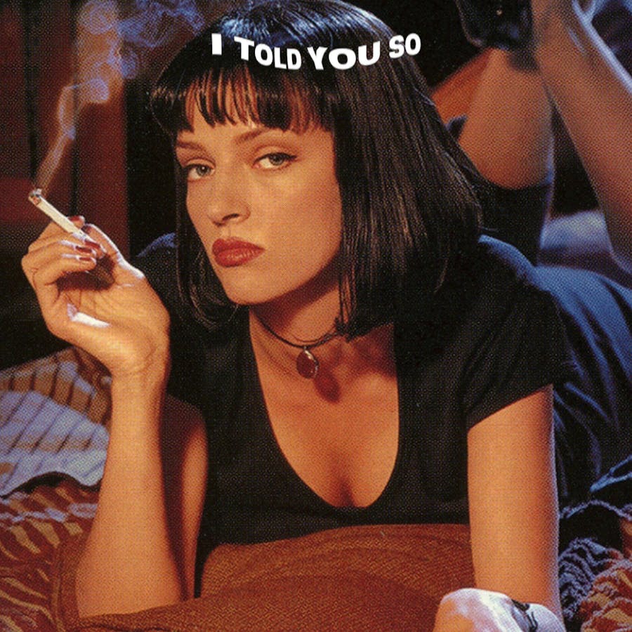 I TOLD YOU SO: SHE'S JUST NOT THAT INTO YOU