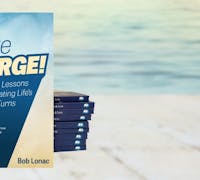 Photo of my book, Live Large!