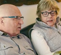 Bob and Kathleen reading