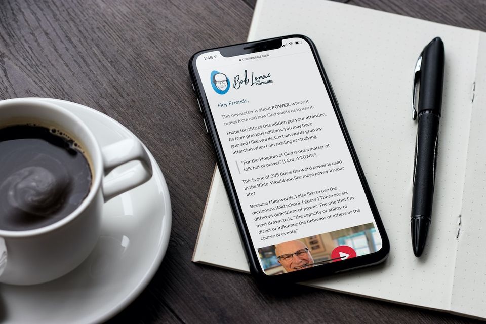 Bob Lonac Newsletter