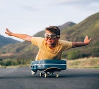 happy inspired kid