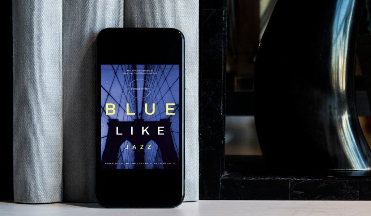 A picture of the book, Blue Like Jazz