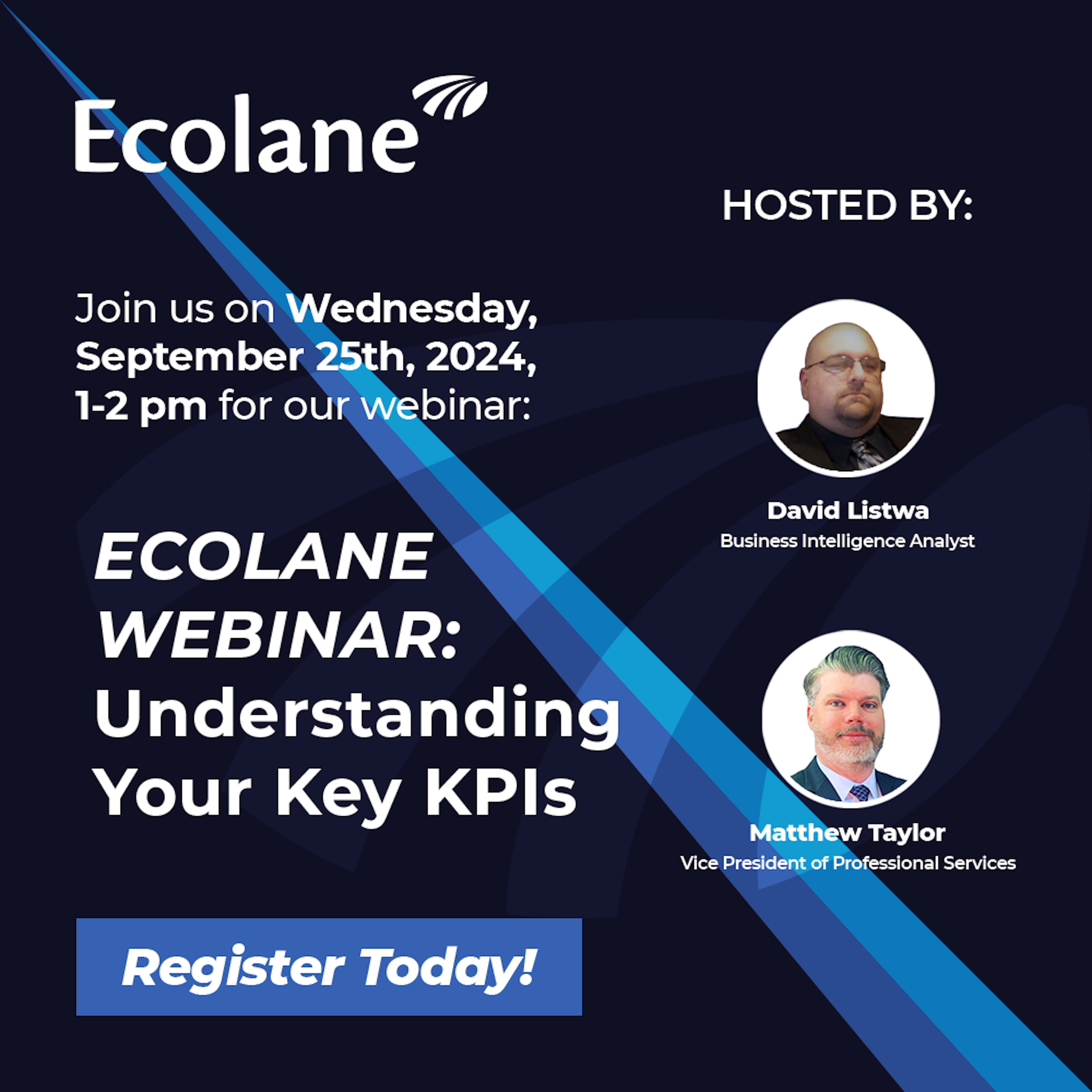 Ecolane Webinar: Understanding Key KPIs