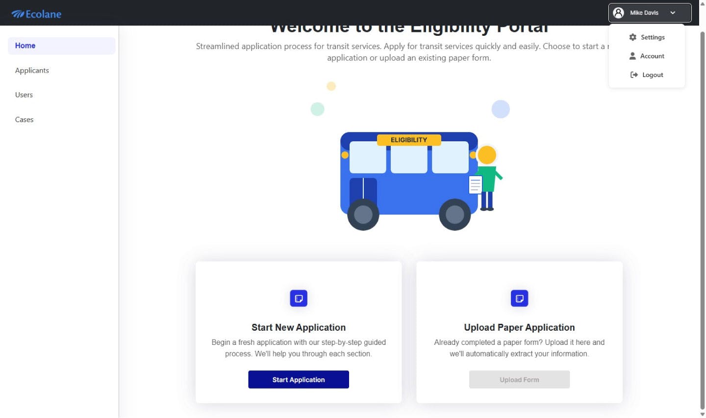 Product image of the managed eligibility