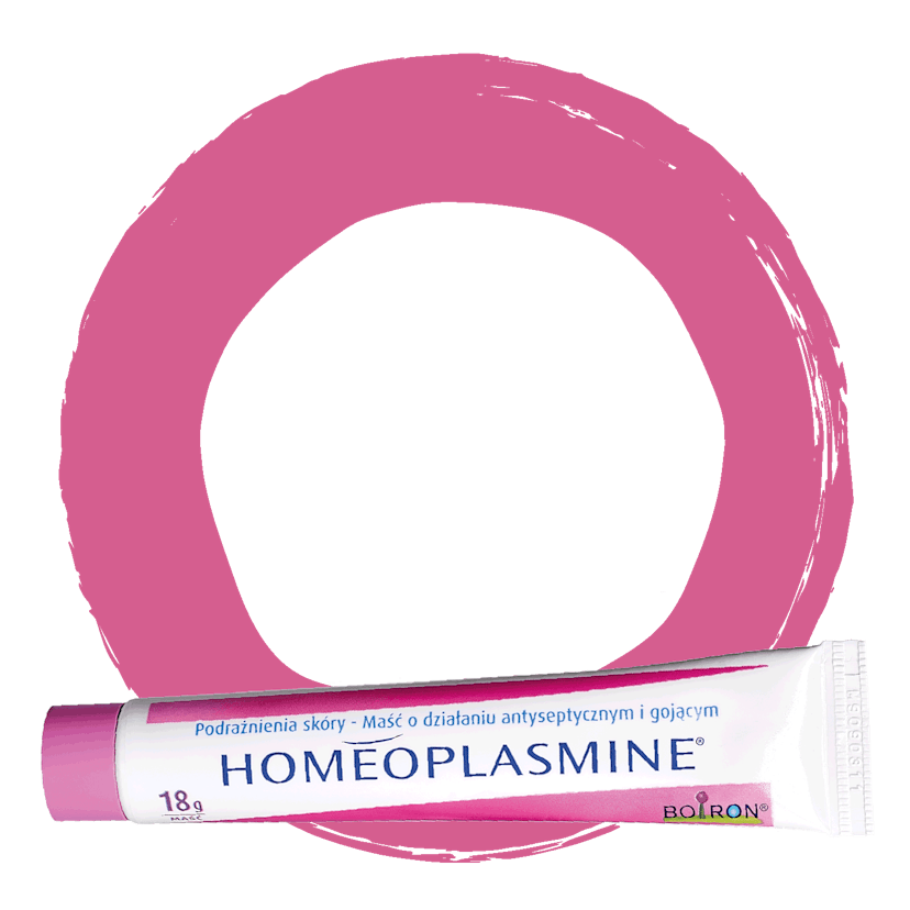 Homeoplasmine, podrażnienia skóry - Boiron