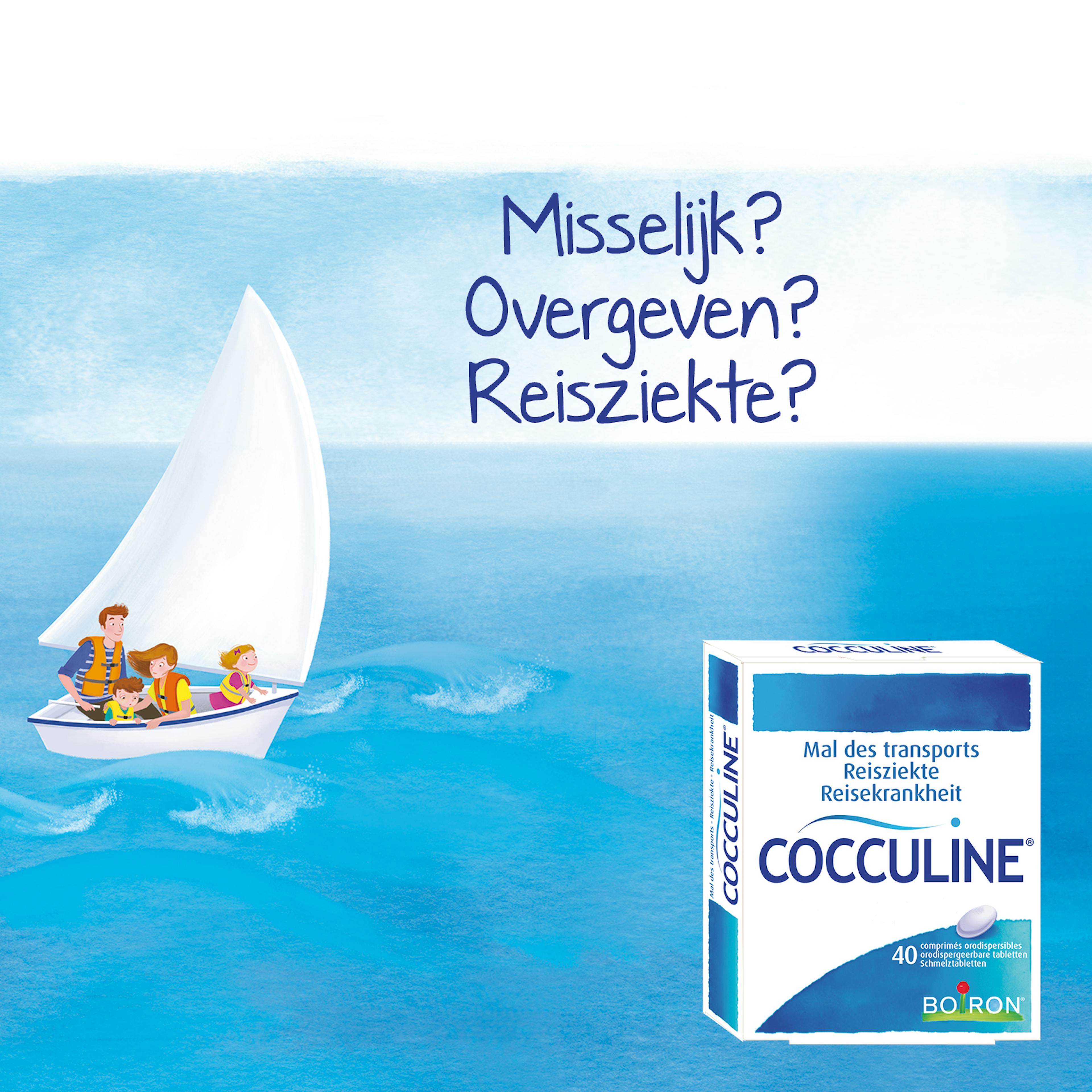 Cocculine - homeopatisch geneesmiddel tegen reisziekte