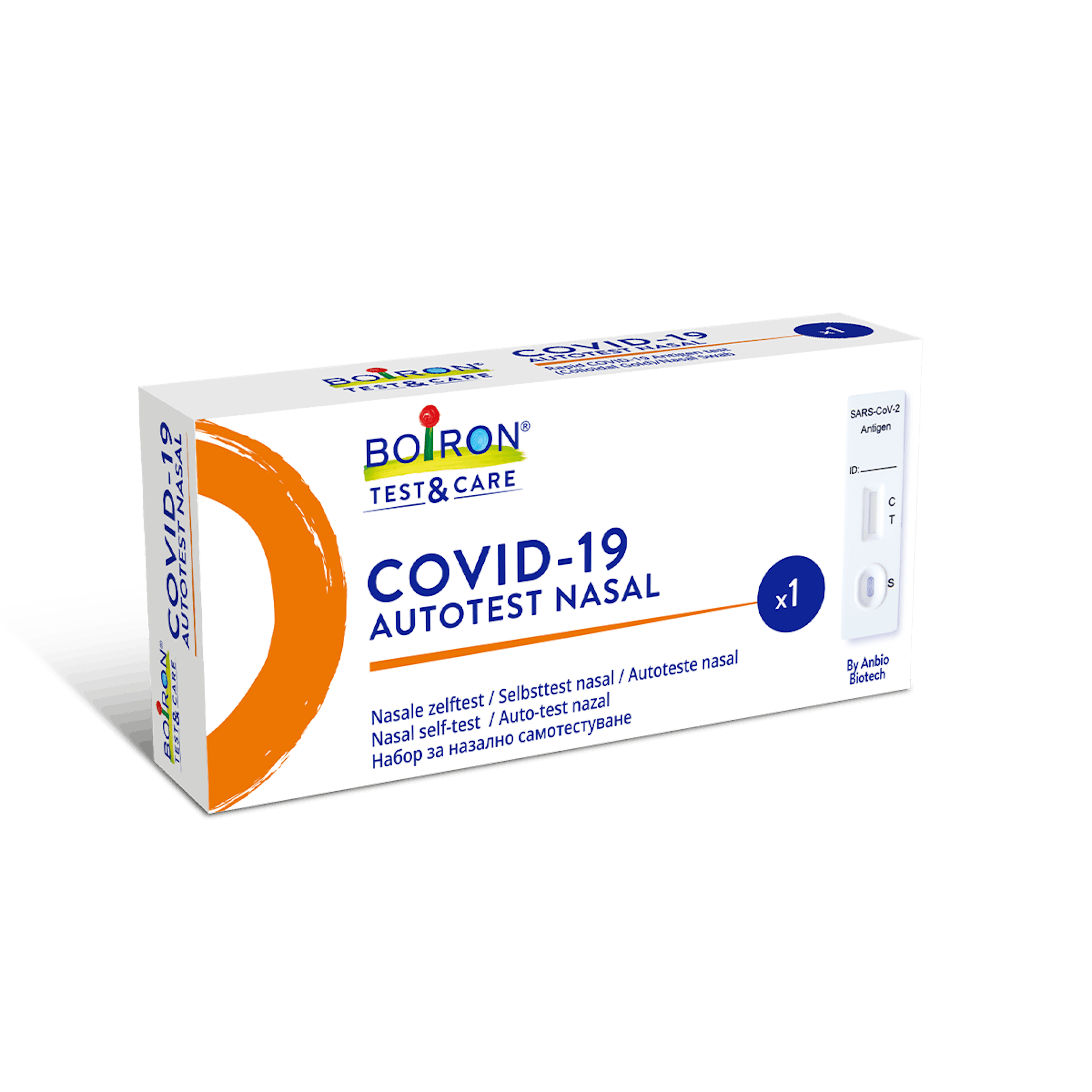 boiron test and care covid 19 autotest nasal 1