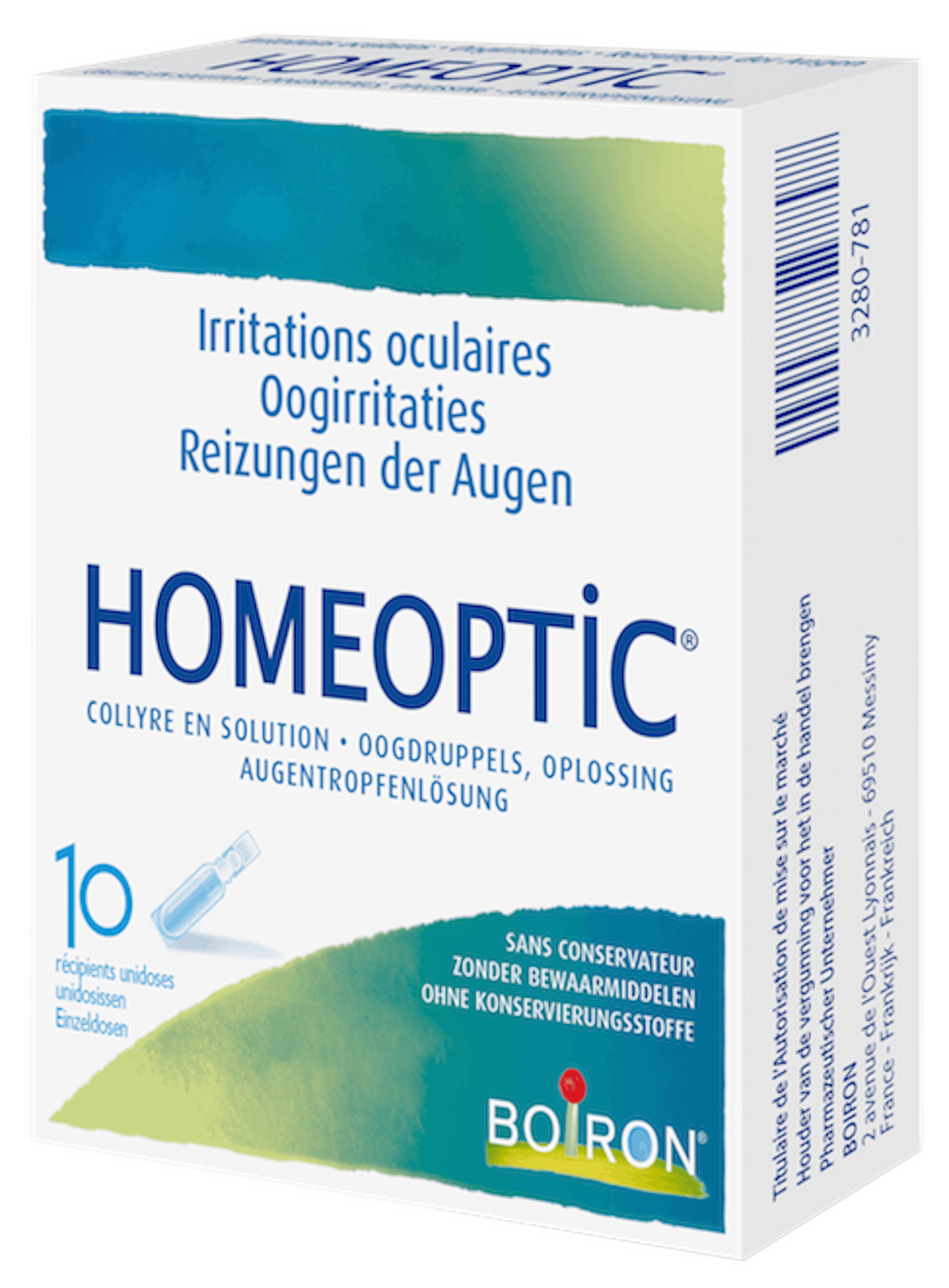Homeoptic - onze homeopathische geneesmiddelen - oogirritaties