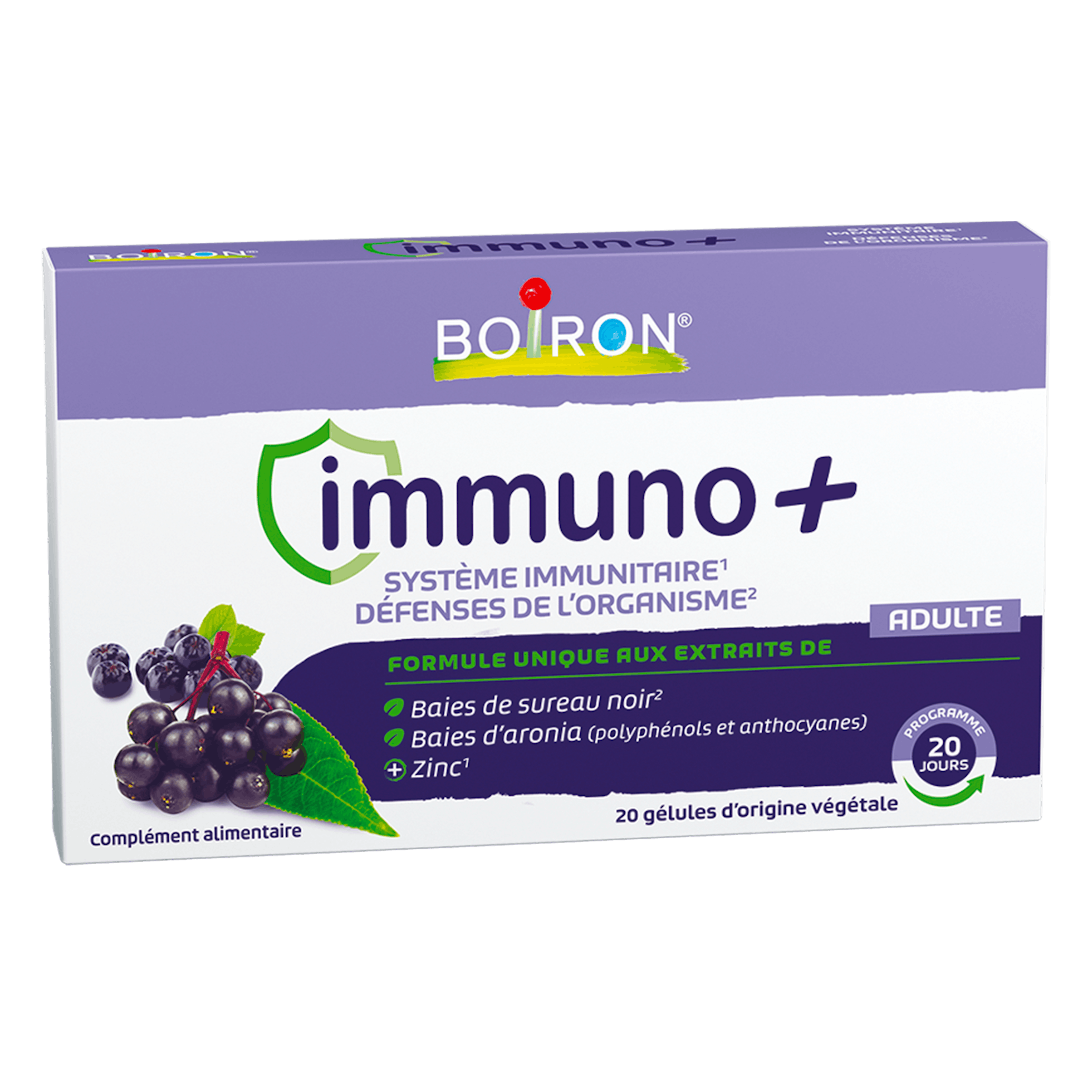 Soutenir défenses naturelles - Immuno+ Boiron