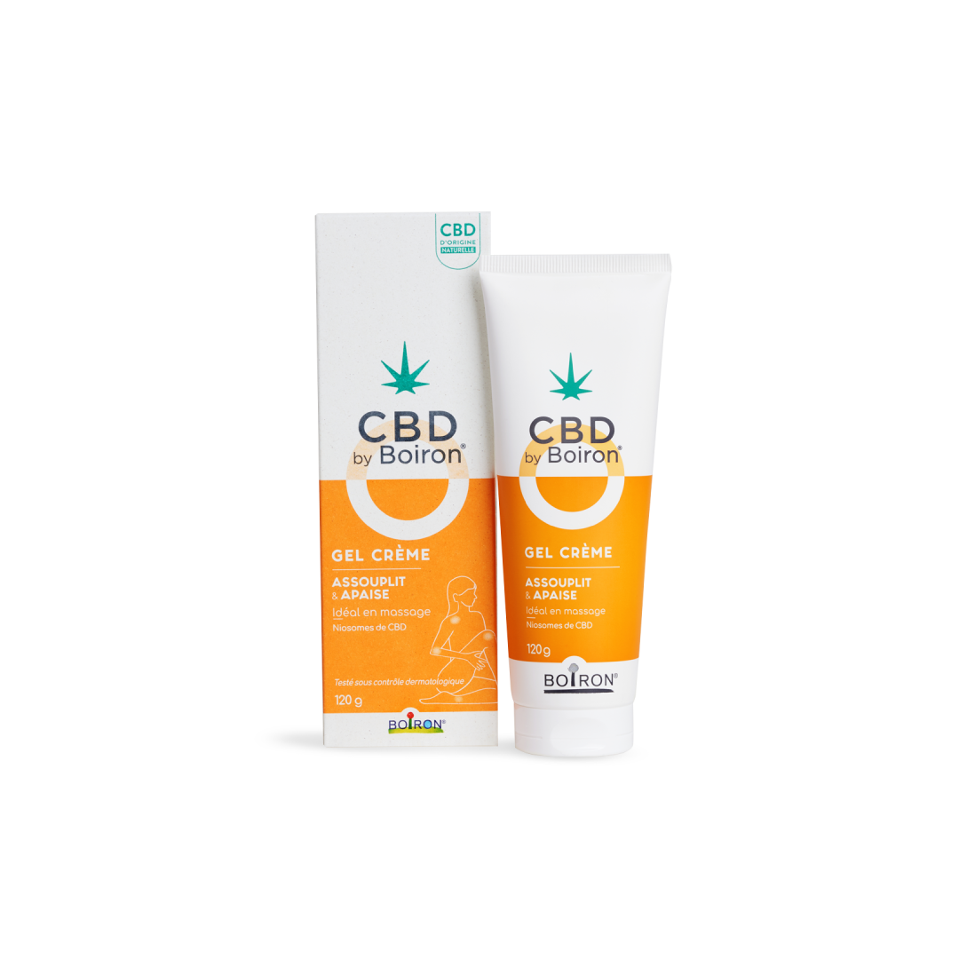 Gel Crème - Assouplit & Apaise - CBD By Boiron®, Nos Produits Cbd Bien ...