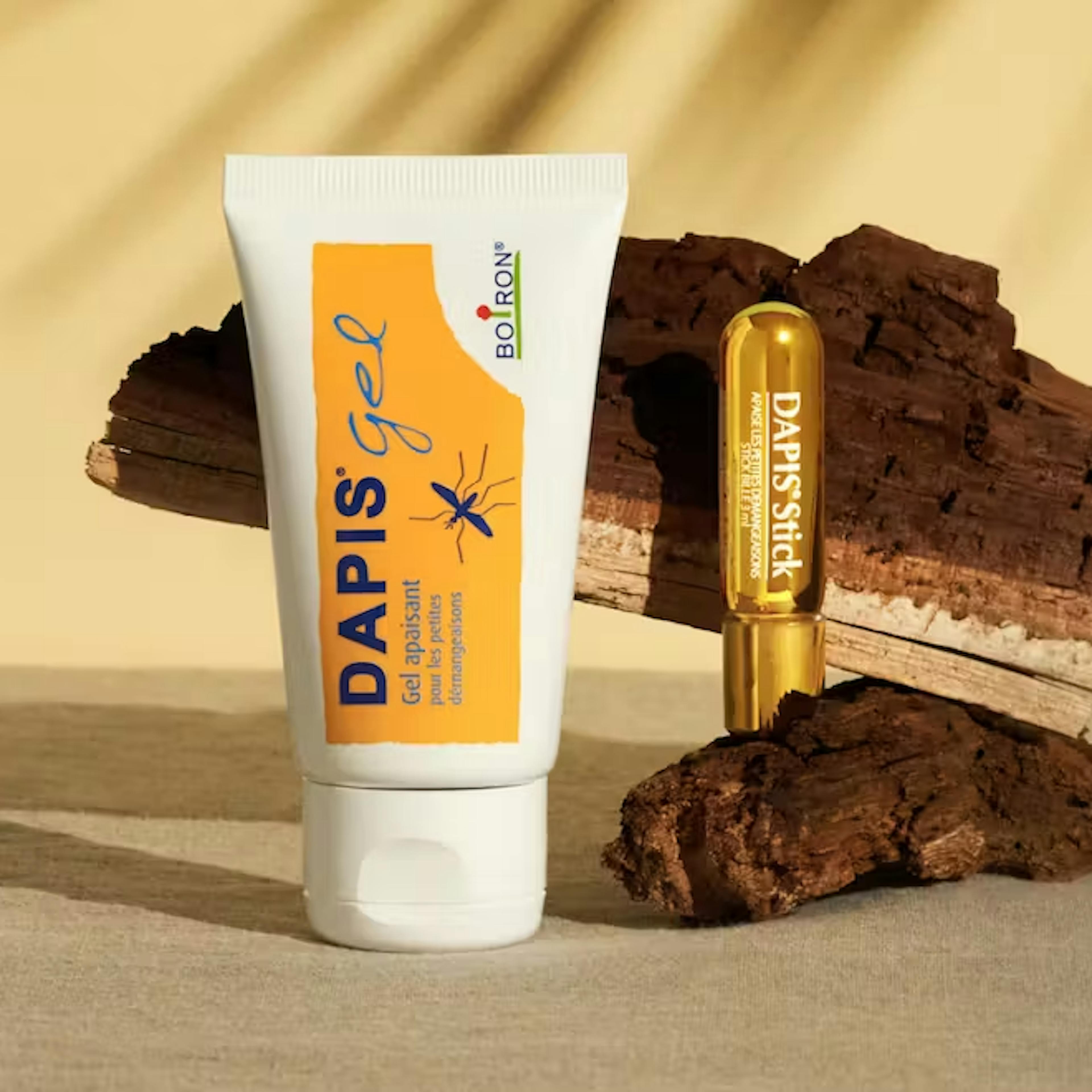 Produits Boiron moustiques Dapis cosmétiques