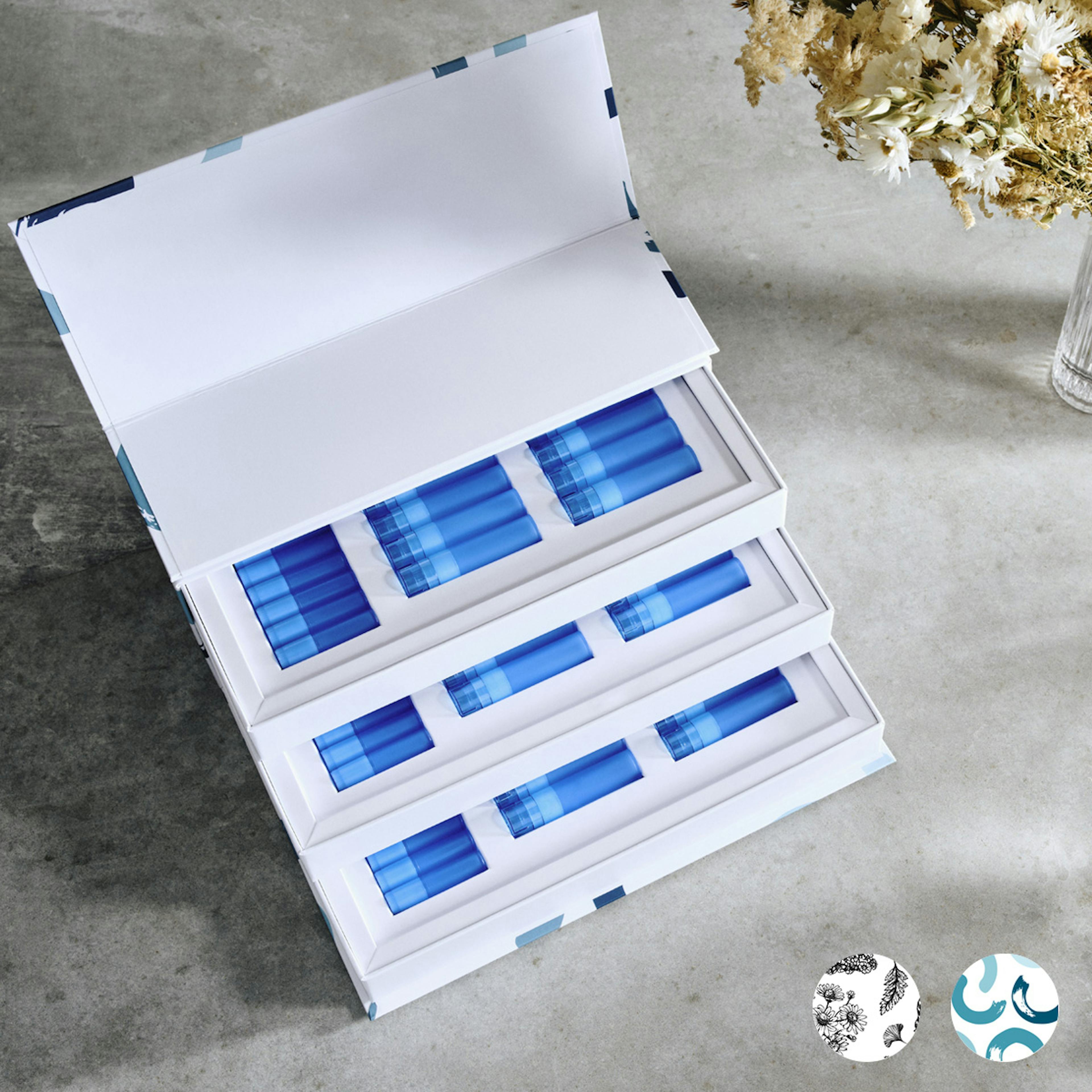 boite de rangement tubes et doses