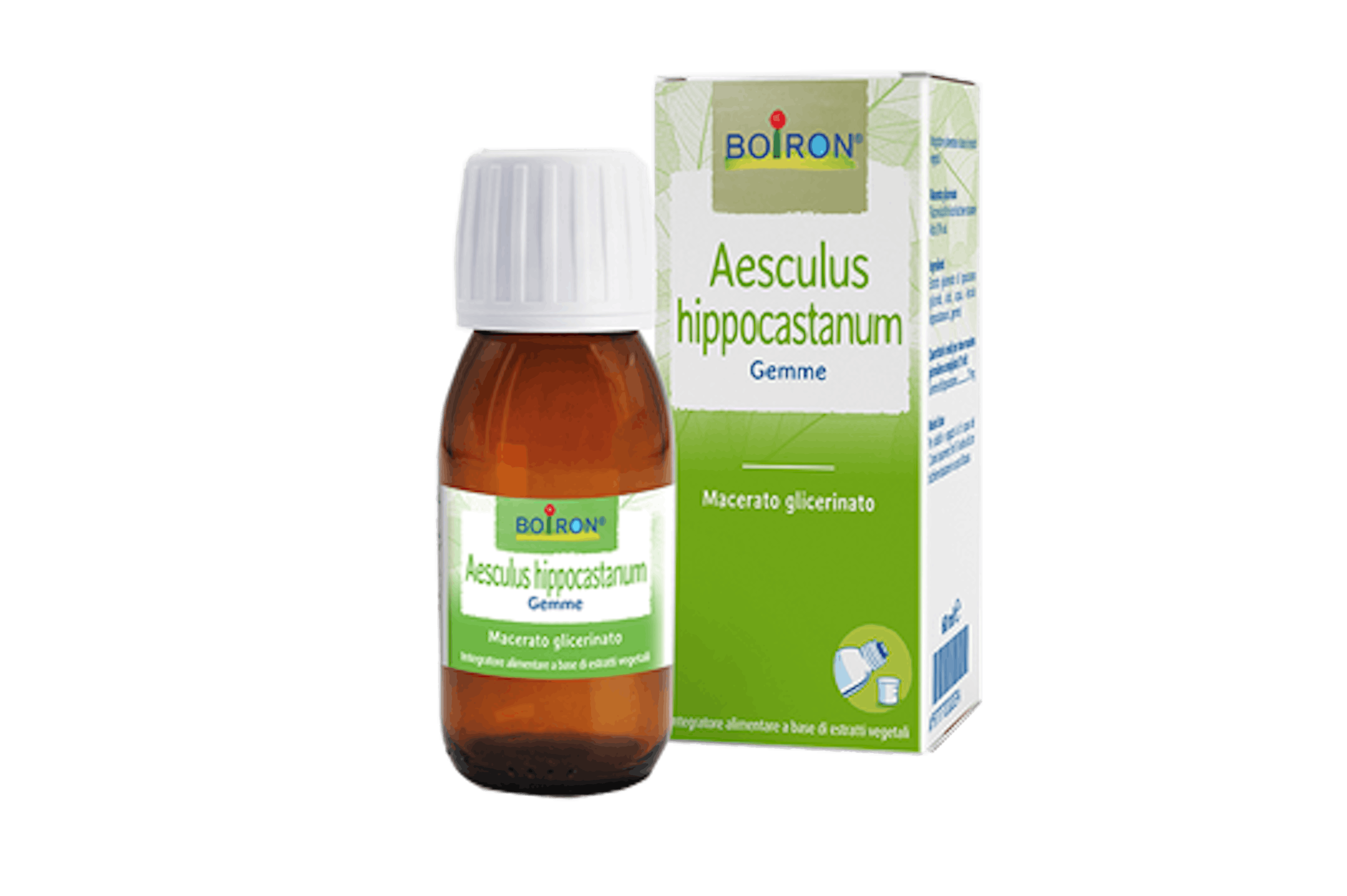 Aesculus hippocastanum Gemme Flacone 60 ml con bicchiere dosatore