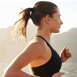 Femme course à pied