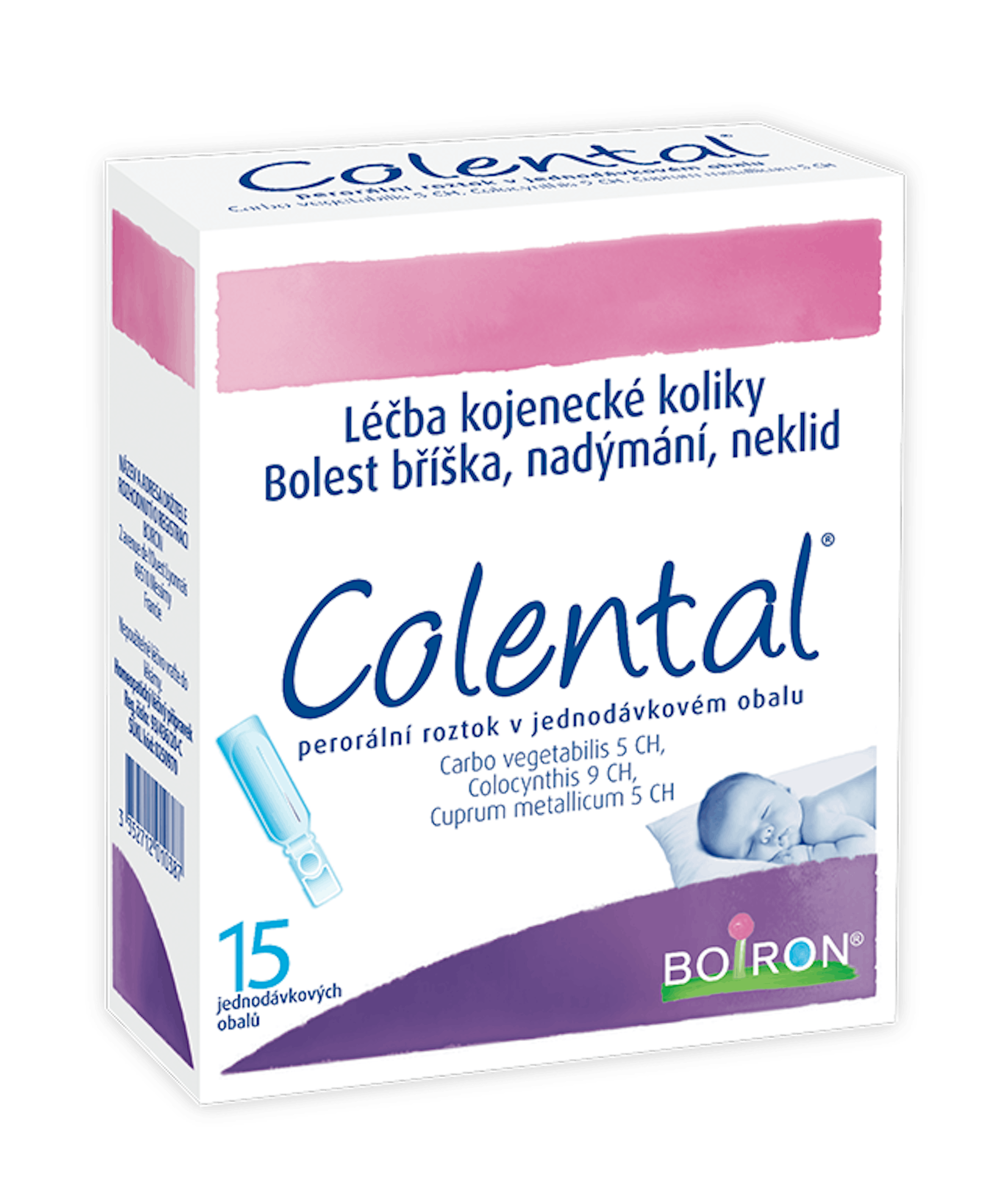 Colental,  homeopatický léčivý přípravek, kojenecké koliky, novorozenecká kolika, bolesti bříška, nadýmání, neklid.