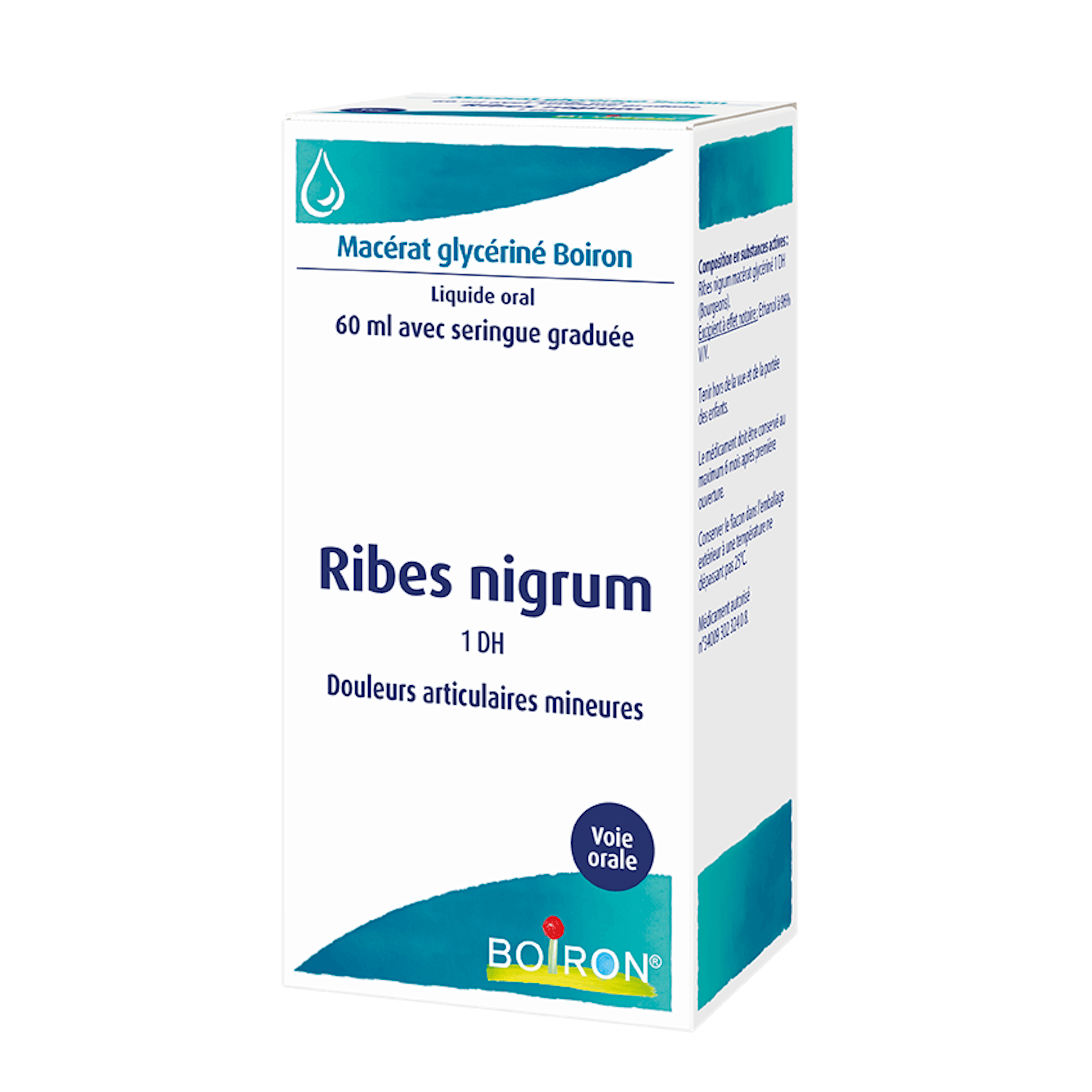 RIBES NIGRUM MACERAT GLYCERINE 1 DH BOIRON