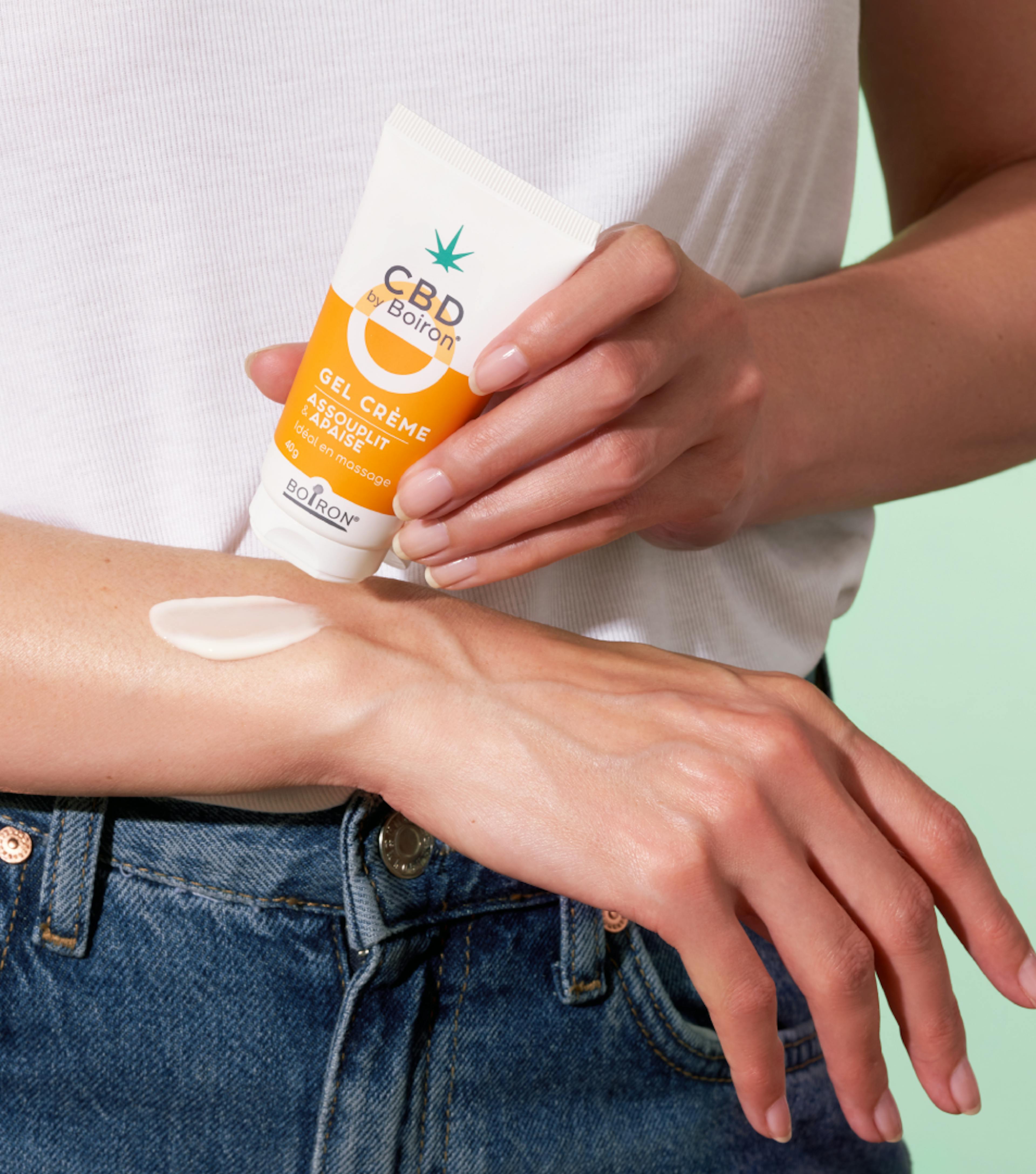 Gel creme CBD usage 2