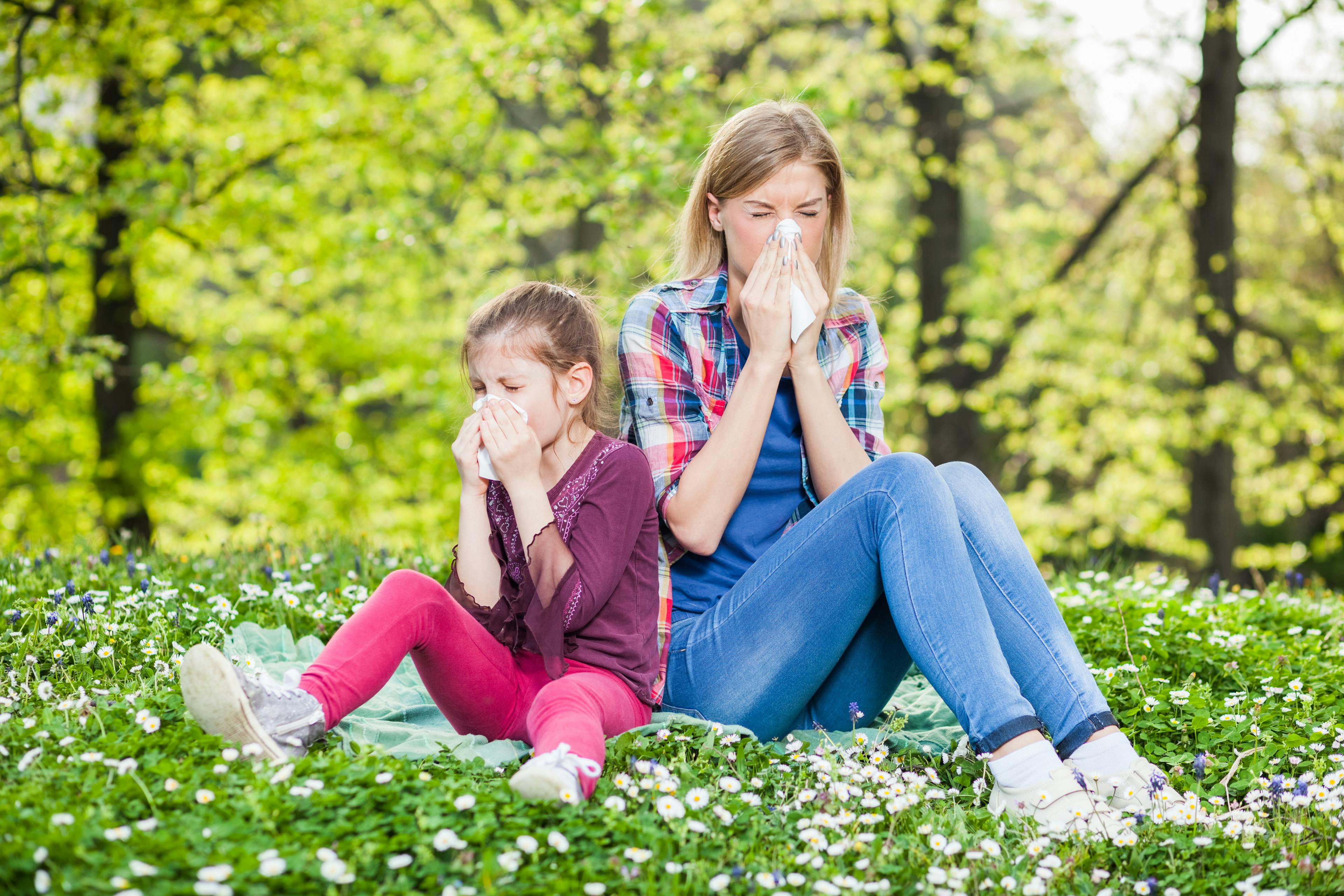 allergie mamma e bimba