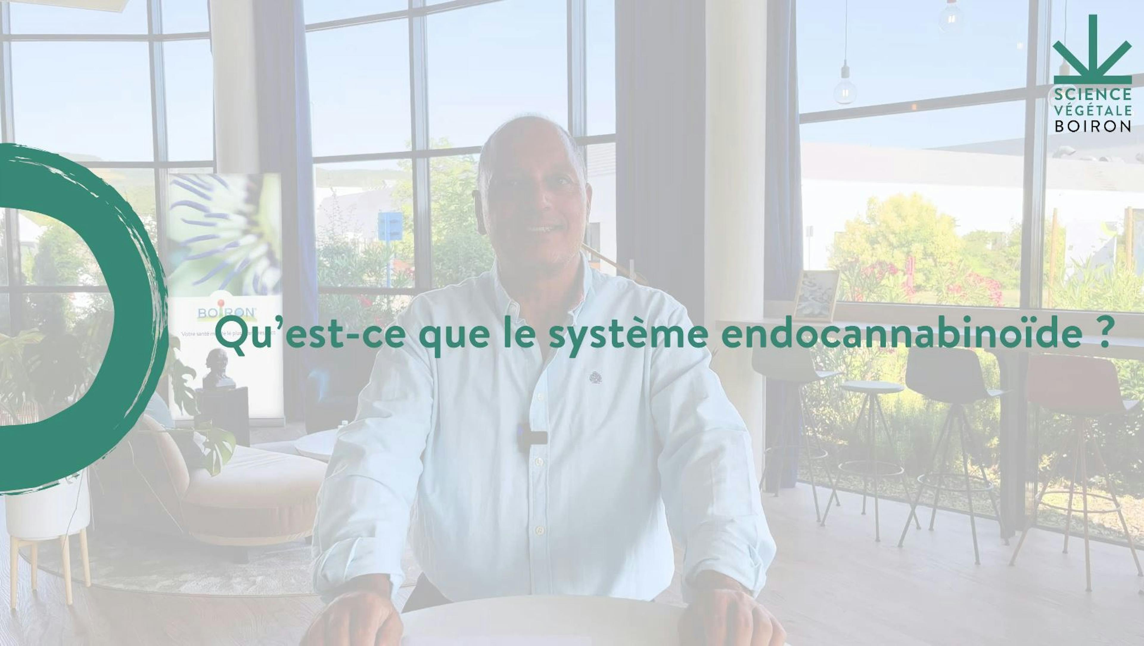 René Mareek CBD Boiron système endocannabinoïde