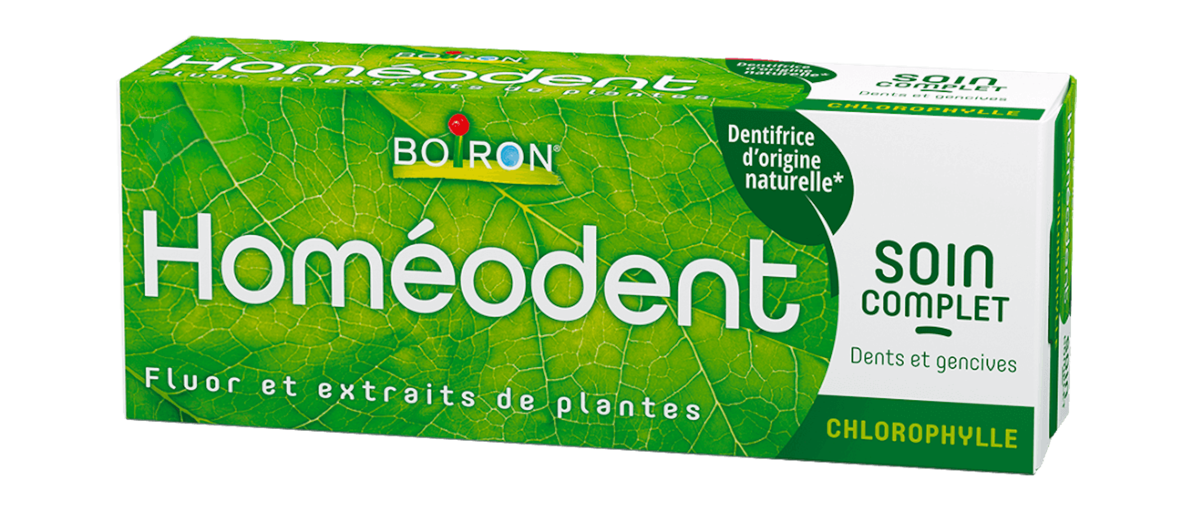 Dentifrice Homéodent soin complet Chlorophylle Boiron 