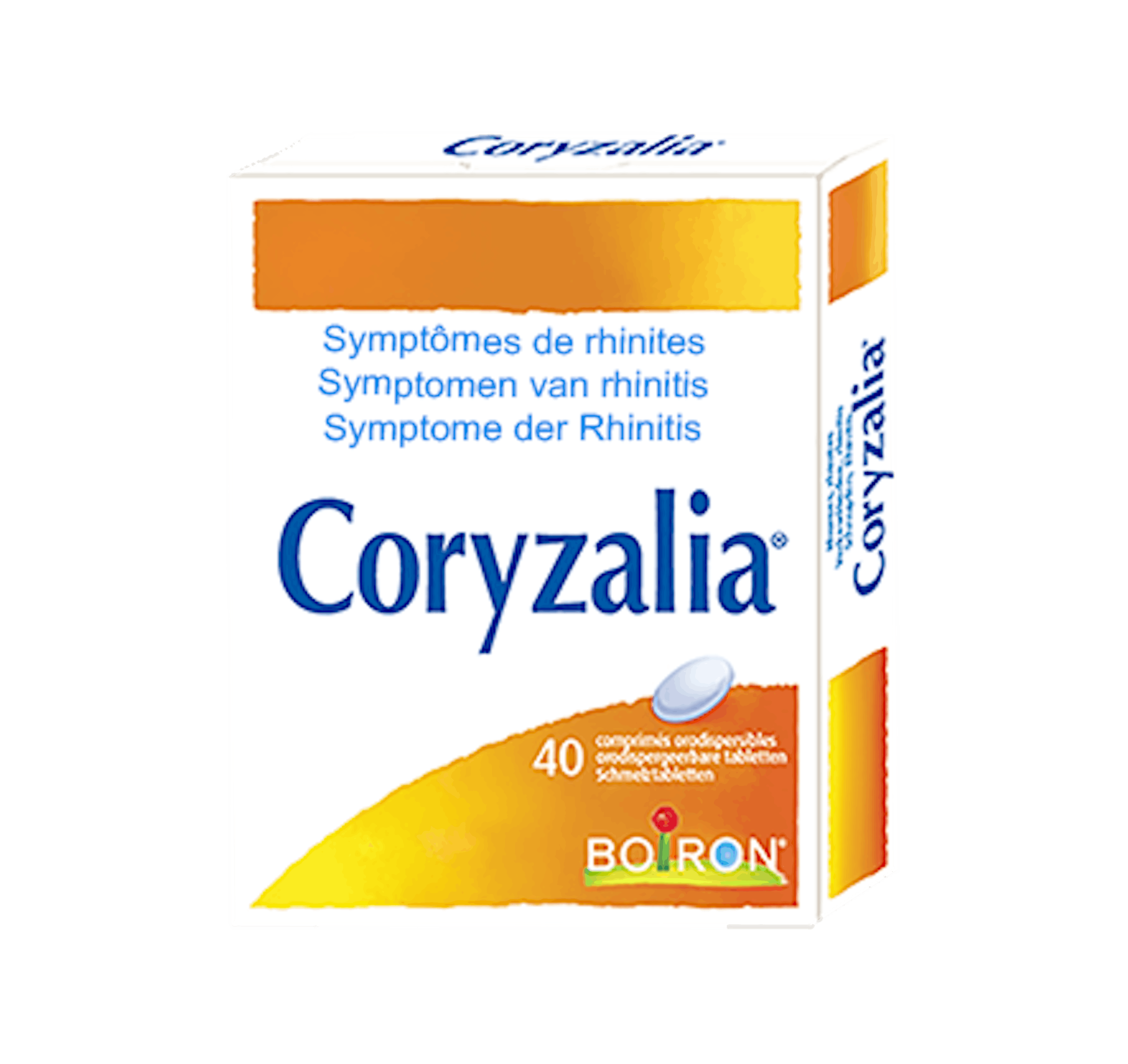 Coryzalia, homeopathisch geneesmiddel van de Laboratoires Boiron verlicht de symptomen van rhinitis.