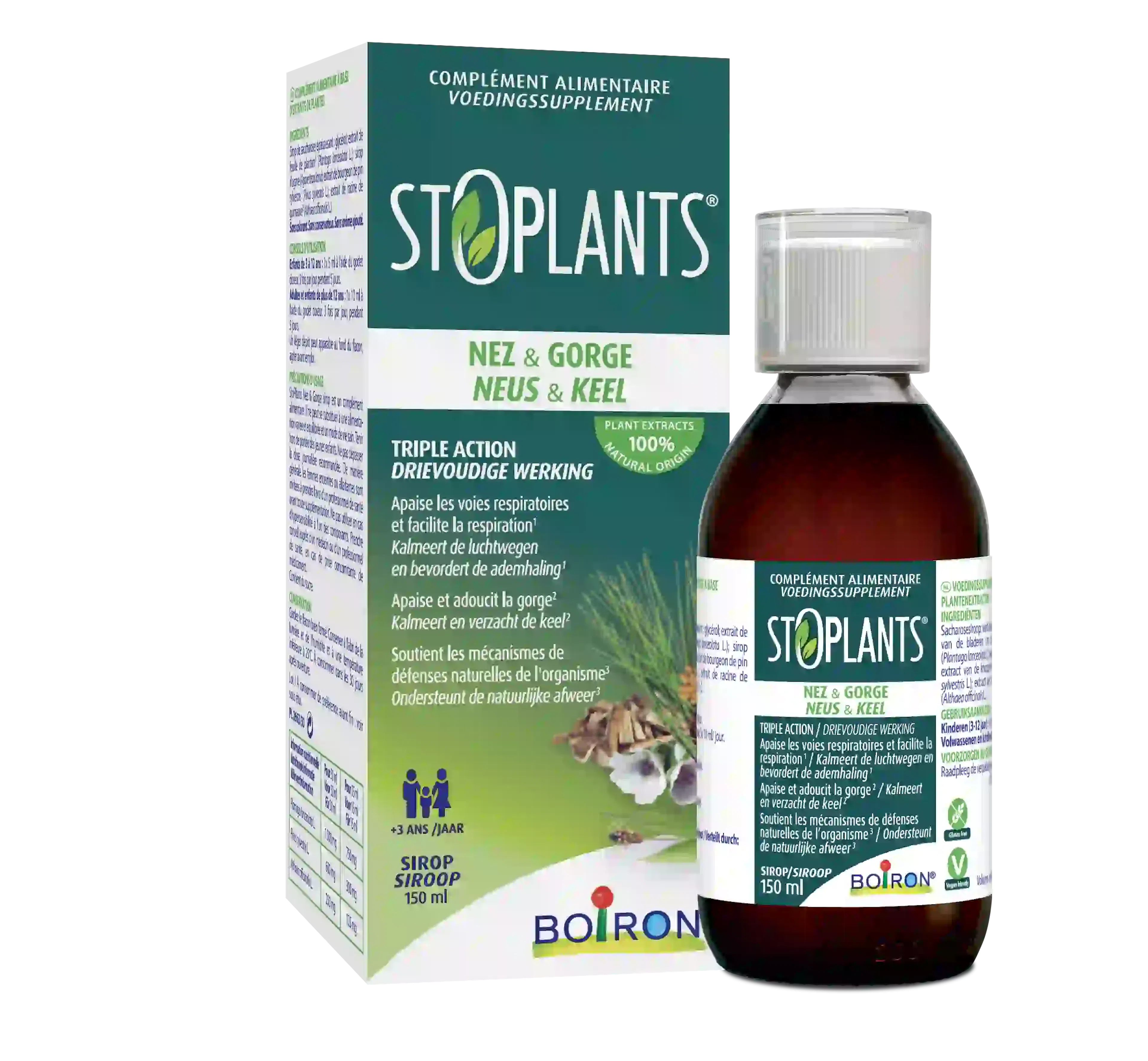 Flacon StoPlants Nez Gorge Sirop