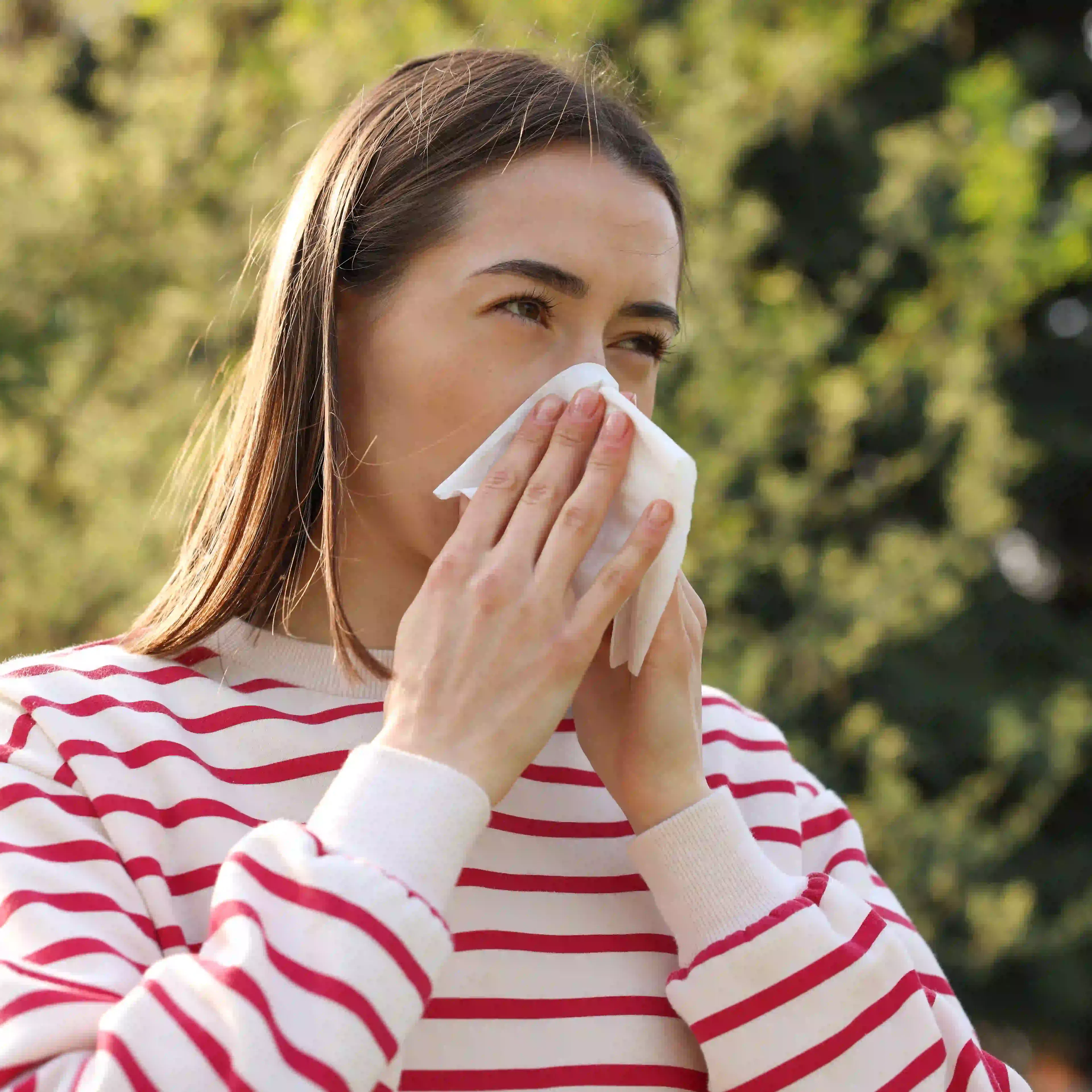allergie aux pollens et rhume des foins