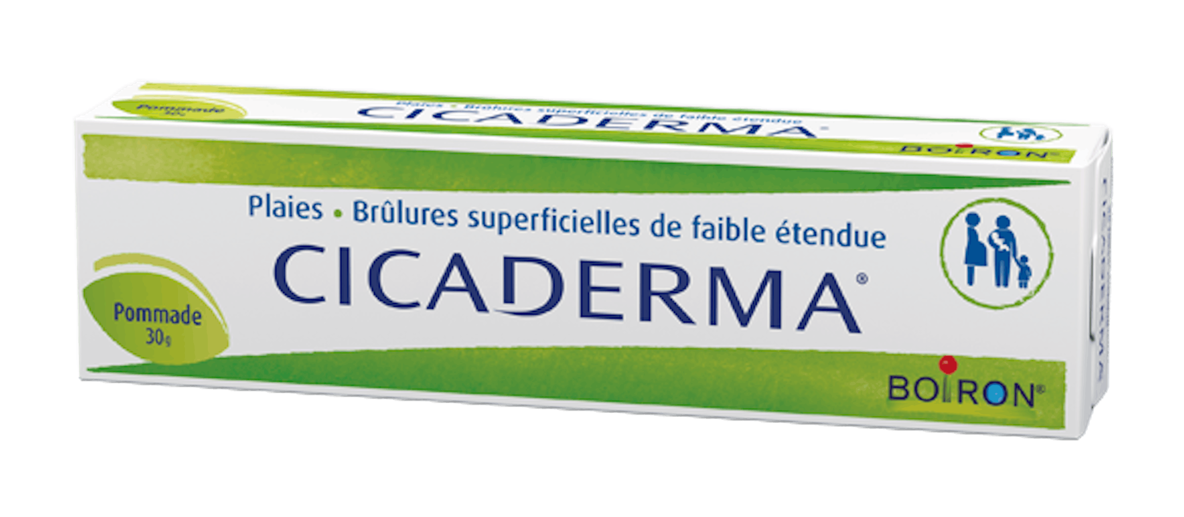 CICADERMA®, Pommade et Médicament homéopathique pour plaies et brûlures  superficielles de faible étendue