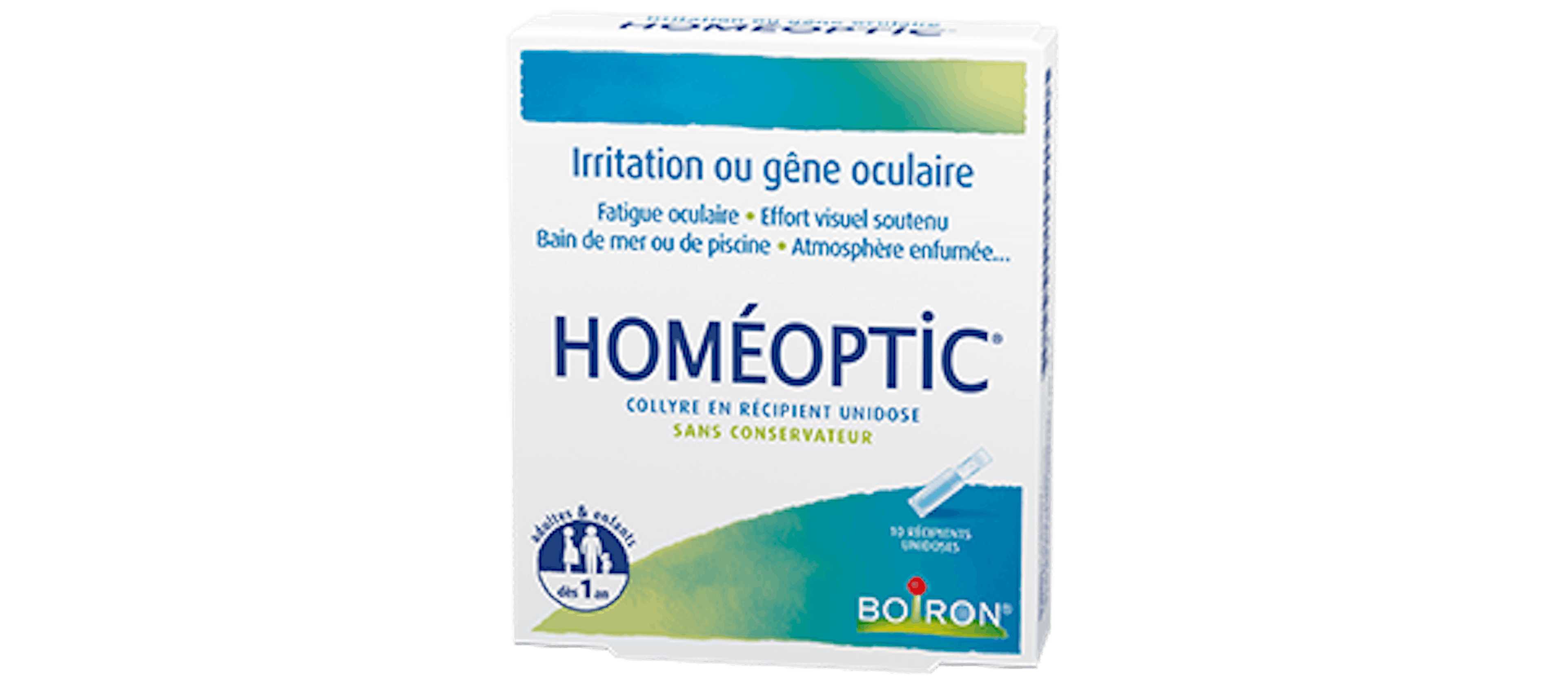 HOMÉOPTIC®, Collyre homéopathique pour irritation ou gêne oculaire