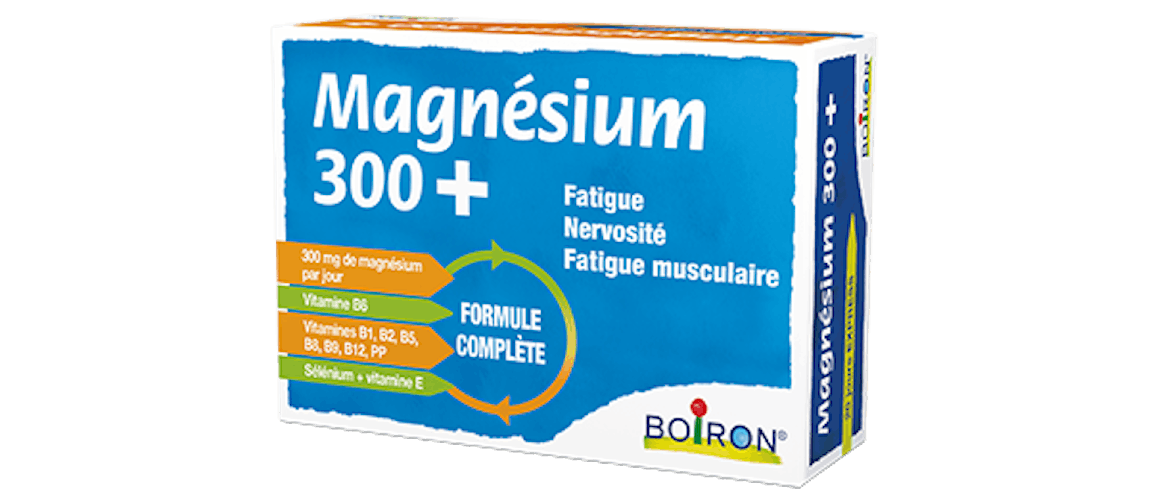 Réduire la fatigue, améliore fonction musculaire - MAGNESIUM 300+ Boiron