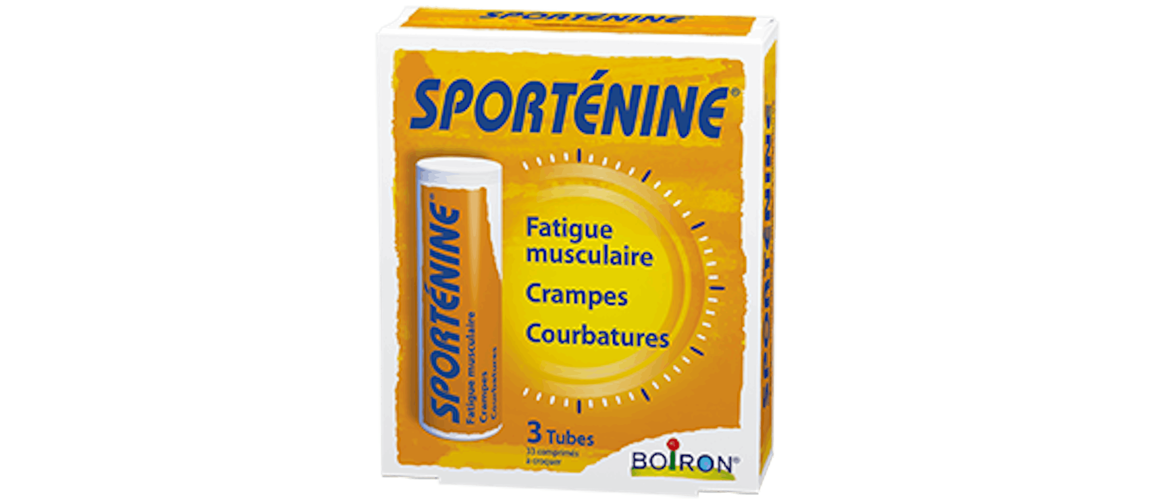 Homéopathie fatigue musculaire, crampes et courbatures - Sporténine® Boiron