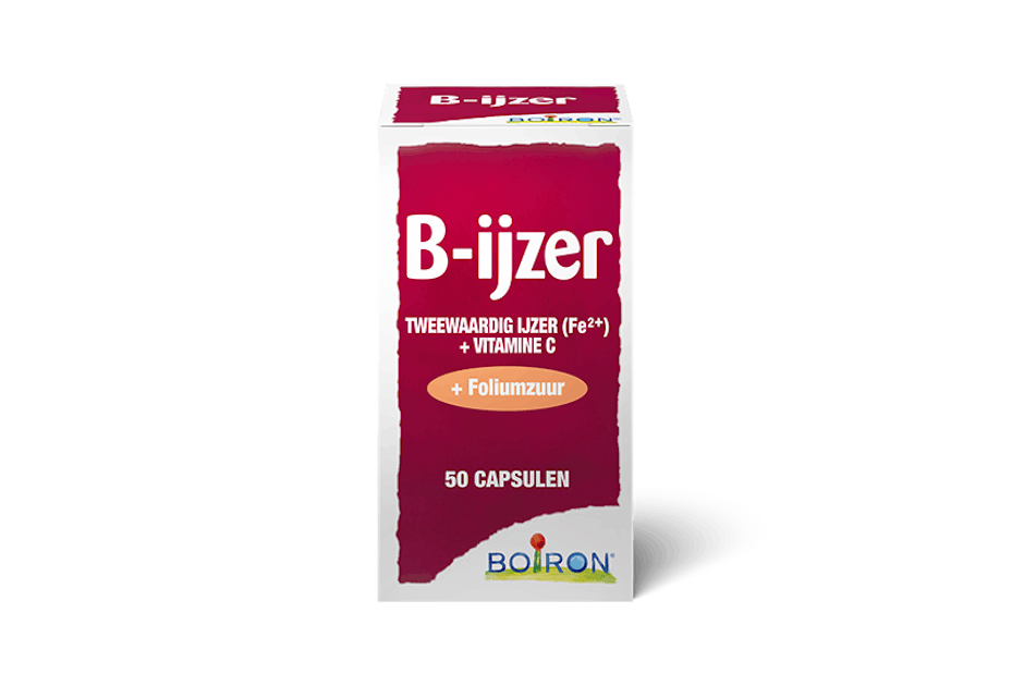 long band censuur B-IJZER | Ijzertekort | Boiron: Nr1 in Homeopathie